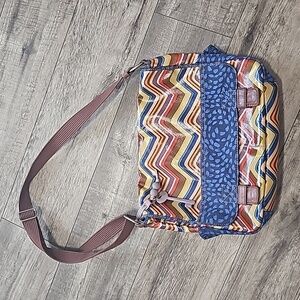 Vintage Fossil Key Per Shoulder Crossbody Messenger Bag Briefcase